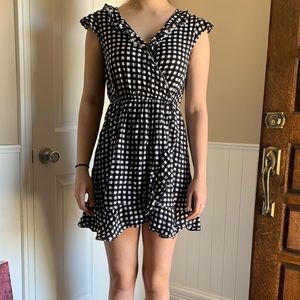 Black and white dress